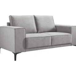 Profijt Meubel 2 zitsbank Calira grijs basic comfort
