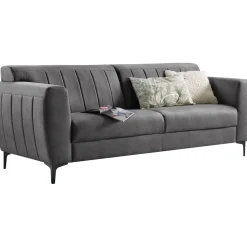 Profijt Meubel 3 zitsbank Ridgway antraciet basic comfort