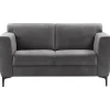 Profijt Meubel 2 zitsbank Ridgway antraciet basic comfort