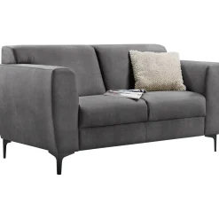 Profijt Meubel 2 zitsbank Ridgway antraciet basic comfort