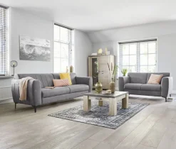 Profijt Meubel 2 zitsbank Ridgway antraciet basic comfort