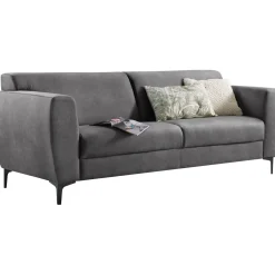 Profijt Meubel 3 zitsbank Ridgway donkergrijs basic comfort