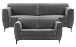 Profijt Meubel Bankstel 3+2 Ridgway donkergrijs premium comfort