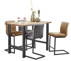 Profijt Meubel Barkruk Pareda cognac