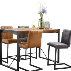 Profijt Meubel Bartafel Newhaven mangohout 140x80 cm rechthoekig