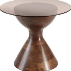 Profijt Meubel Bijzettafel Aboni mangohout 57 cm rond