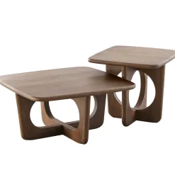 Profijt Meubel Bijzettafel Aseri mangohout 50 cm vierkant