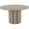 Profijt Meubel Bijzettafel Easdale 57 cm rond beige