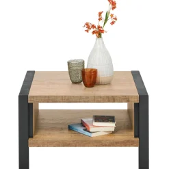 Profijt Meubel Bijzettafel Mantera mango 67 cm vierkant