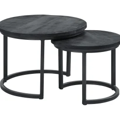 Profijt Meubel Bijzettafelset Foxford black