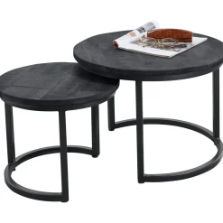 Profijt Meubel Bijzettafelset Foxford black
