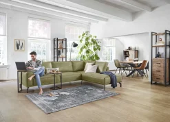Profijt Meubel Bijzettafelset Northwood mangohout 27 en 28 cm rechthoekig