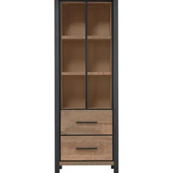Profijt Meubel Boekenkast Mantera donkerbruin 200x70x48 cm