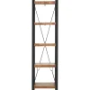 Profijt Meubel Boekenkast Newhaven mangohout 200x55x40 cm