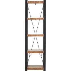 Profijt Meubel Boekenkast Newhaven mangohout 200x55x40 cm