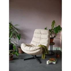 Profijt Meubel Draaifauteuil Baray beige