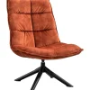 Profijt Meubel Draaifauteuil Calpe velvet bruin