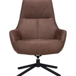 Profijt Meubel Draaifauteuil Kenmare microleder donkerbruin