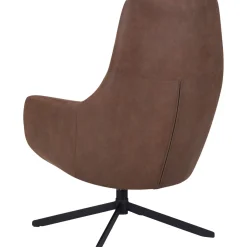 Profijt Meubel Draaifauteuil Kenmare microleder donkerbruin