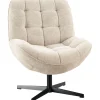 Profijt Meubel Draaifauteuil Morley beige