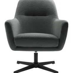 Profijt Meubel Draaifauteuil Tarkio bouclé donkergrijs