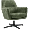 Profijt Meubel Draaifauteuil Tarkio velvet groen