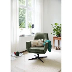 Profijt Meubel Draaifauteuil Tarkio velvet groen