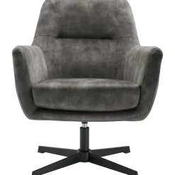 Profijt Meubel Draaifauteuil Tarkio velvet antraciet