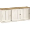 Profijt Meubel Dressoir Eldora 209 cm met 3 schuifdeuren