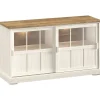 Profijt Meubel Dressoir Eldora 143 cm met 2 schuifdeuren en verlichting