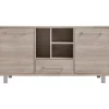 Profijt Meubel Dressoir Gradoly 90x180x45 cm grijs