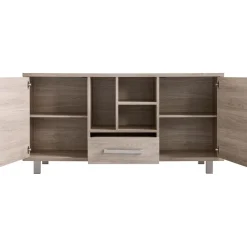 Profijt Meubel Dressoir Gradoly 90x180x45 cm grijs