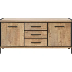 Profijt Meubel Dressoir Mantera 80x180x48 cm lichtbruin