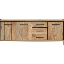 Profijt Meubel Dressoir Mantera 80x236x48 cm lichtbruin