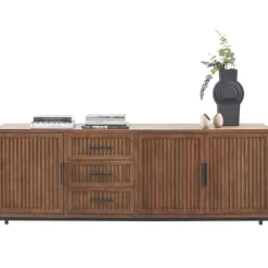 Profijt Meubel Dressoir Maverna mangohout 77x202x42 cm