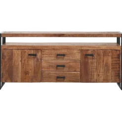 Profijt Meubel Dressoir Newhaven mangohout 80x180x43 cm