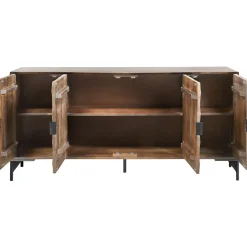 Profijt Meubel Dressoir Nocona mangohout 85x180x41 cm