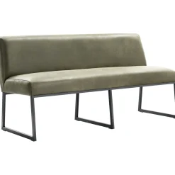 Profijt Meubel Eetkamerbank Thurso 170 cm microleder groen