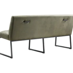 Profijt Meubel Eetkamerbank Thurso 170 cm microleder groen