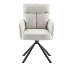 Profijt Meubel Eetkamerstoel Dixson draaibaar beige
