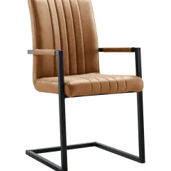 Profijt Meubel Eetkamerstoel met armleuning Pareda cognac