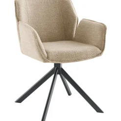 Profijt Meubel Eetkamerstoel Wadlo draaibaar beige