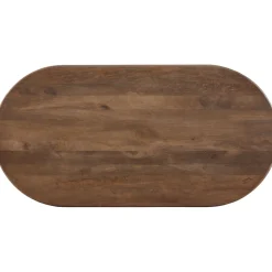Profijt Meubel Eettafel Aseri mangohout 180x90 cm Deens ovaal