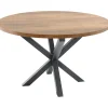 Profijt Meubel Eettafel Caltana 130 cm lichtbruin rond