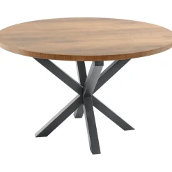 Profijt Meubel Eettafel Caltana 130 cm lichtbruin rond