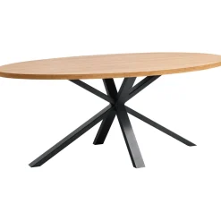 Profijt Meubel Eettafel Caltana 170x105 cm lichtbruin ovaal