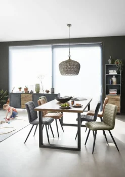 Profijt Meubel Eettafel Indusy-Cale mangohout 190x95 cm rechthoekig
