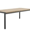 Profijt Meubel Eettafel Mantera 160x90 cm rechthoekig lichtbruin