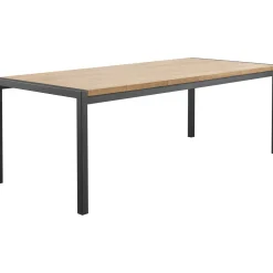 Profijt Meubel Eettafel Mantera 220x100 cm rechthoekig lichtbruin