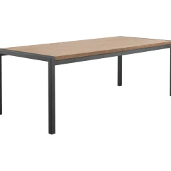 Profijt Meubel Eettafel Mantera 190x90 cm rechthoekig donkerbruin